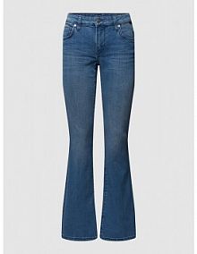 Jeansy z detalem z logo model BELLA Mavi Jeans niebieskie damskie EAN 100484-83515