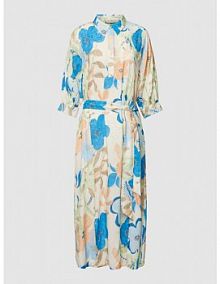 Sukienka midi ze wzorem na całej powierzchni model Rylee Botanic MOS MOSH EAN 150060