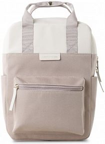 Plecak  Kobiety Sztuczna skóra beżowy/różowy jednolity ONE SIZE Kapten and Son damski