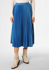 Spódnica  Kobiety Sztuczne włókno niebieska jednolity 40 IPURI