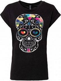 T-shirt z miękkiego materiału z domieszką wiskozy  damski Bonprix