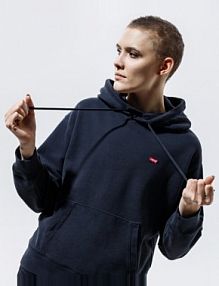 Bluza z kapturem Levi’s czarna damska Levi's   Standard Hoodie