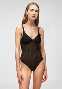 Body KARL LAGERFELD czarne 