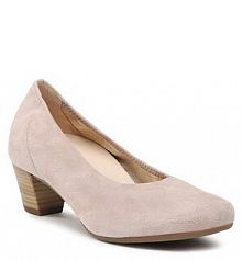 Półbuty na obcasie Gabor różowe