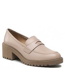 Półbuty na obcasie Lasocki beżowe