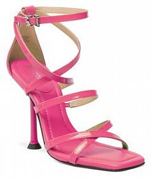 Sandały na obcasie MICHAEL Michael Kors różowe