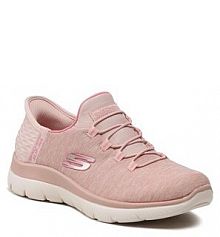 Sneakersy Skechers różowe damskie