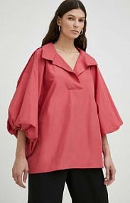 Bluzka MMC STUDIO  różowa damska MANDAL.BASIC