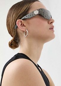 Okulary Philipp Plein  szare damskie SPP029M.99579