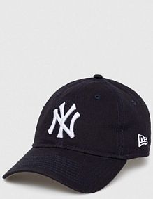 Czapka z daszkiem new era  granatowa damska 60348850.NVYW