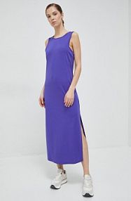 Sukienka maxi 4F  fioletowa SS23TDREF049