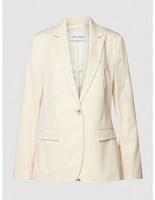 Żakiet z kieszeniami z wypustkami Calvin Klein Womenswear biały EAN K20K205789