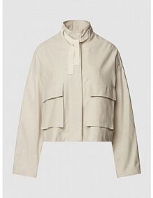 Kurtka z kieszeniami z patką Calvin Klein Womenswear beżowa damska EAN K20K205627