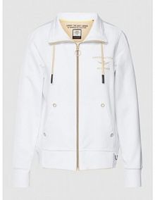 Bluza rozpinana ze stójką aeronautica militare biała damska EAN 231FE1793DF423
