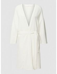 Kardigan z paskiem w talii LANIUS biały EAN 123 13501-00