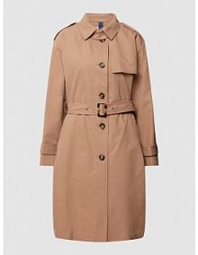 Trencz o kroju regular fit z paskiem w talii model LONDON BRAX beżowy EAN 92-6158 95979840