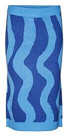 Spódnica maxi Noisy May niebieska Ołówkowa