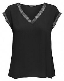 Top ONLY czarny damski Bluzka