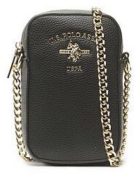 Torebka wieczorowa U.S. Polo Assn. czarna 