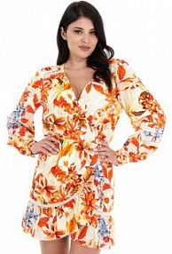 Sukienka letnia Guess wielokolorowa 