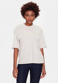 T-shirt Mustang szary damski 