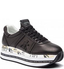 Półbuty na koturnie Premiata czarne