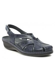 Sandały Comfortabel granatowe damskie