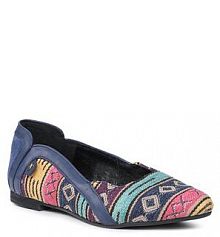 Baleriny Maciejka granatowe