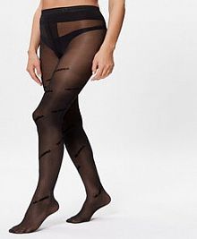 Rajstopy KARL LAGERFELD czarne