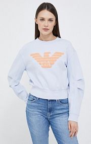 Bluza przez głowę Emporio Armani  niebieska 3R2M6E.1JHSZ