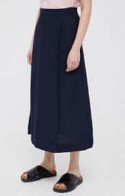 Spódnica midi Gant  granatowa 4400087