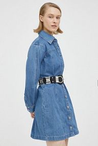 Sukienka mini Levi's  niebieska A4585.0001