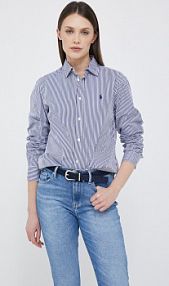 Koszula Polo Ralph Lauren  niebieska damska 211891379