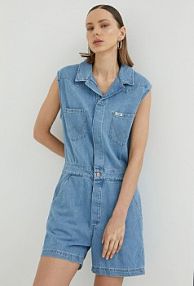 Kombinezon Wrangler  niebieski W9N2LL49E