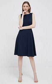 Sukienka mini Lauren Ralph Lauren  granatowa 250851951