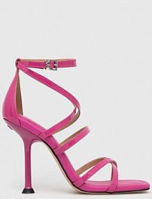 Sandały na obcasie MICHAEL Michael Kors  różowe 40R3IMHS2A.61