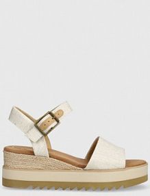 Sandały na obcasie TOMS  beżowe 10017908