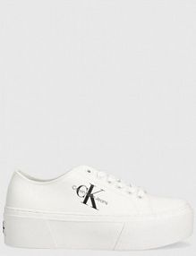 Tenisówki Calvin Klein Jeans  białe damskie YW0YW01033