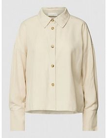 Bluzka z mankietami model sid JC Sophie beżowa damska EAN S8056