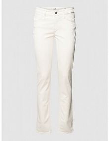 Jeansy ze średnim stanem i kieszeniami z tyłu model SOPHIE Mavi Jeans białe damskie EAN 1070483444