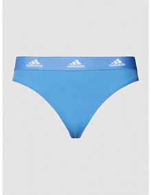 Stringi z elastycznym pasem z logo ADIDAS SPORTSWEAR niebieskie EAN 4A2H66