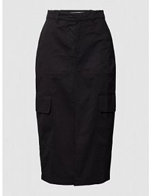 Spódnica midi z kieszeniami cargo model larguna moves czarna EAN 222201904