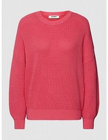 Sweter z dzianiny z obniżonymi ramionami model CEDARALF ECOALF różowy damski EAN GAKNCEDAR0650WS23