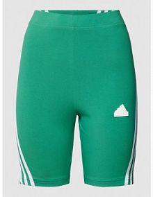Kolarki z detalem z logo model BIKER ADIDAS SPORTSWEAR zielone EAN IC0528