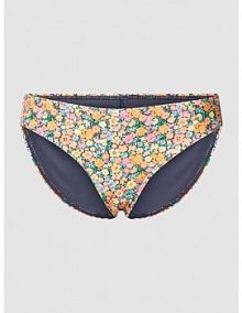 Figi bikini z kwiatowym wzorem na całej powierzchni model AFTERGLOW FLORAL Rip Curl beżowe EAN Pant Full Floral