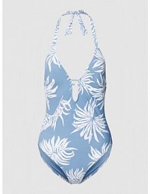 Kostium kąpielowy z głębokim dekoltem na plecach model DELTIA Barts niebieski EAN 70