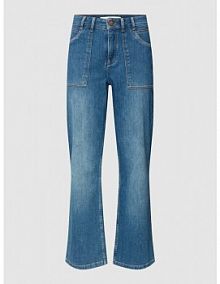 Jeansy z naszywką z logo LANIUS damskie EAN 123 13105-00