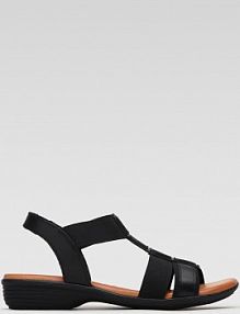 Sandały na obcasie Go Soft czarne WI16-956-07