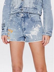 Szorty jeansowe Guess niebieskie 