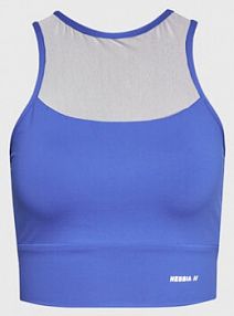 Biustonosz sportowy NEBBIA niebieski 